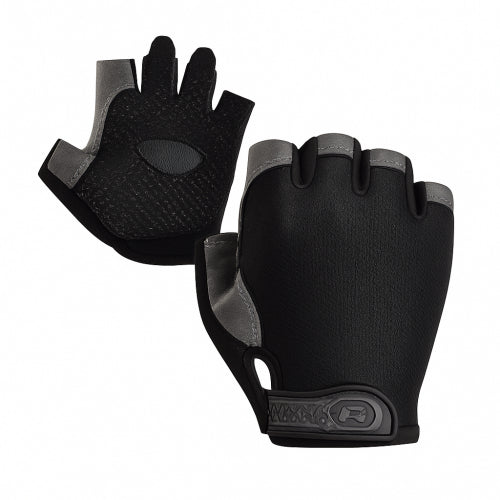 CR-050 GUANTES DE GYM CORTO NEGRO