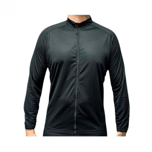 CR-103 CHAQUETA DE CICLISMO NEGRO
