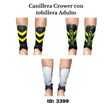 CR-156 CANILLERA CROWER CON TOBILLERA VARIOS