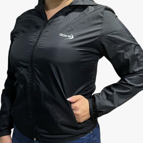 CR-054 ROMPEVIENTOS MUJER NEGRO