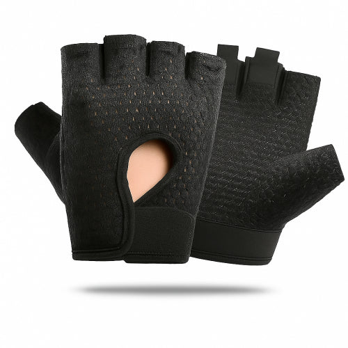 CR-448 GUANTES DE GYM NEGRO