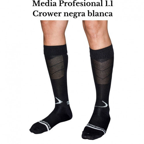 CR-063 MEDIA PROFESIONAL 1.1 CROWER NEGRO / BLANCO