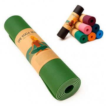 CR-417 COLCHONETA PARA YOGA ECOLOGICA VERDE