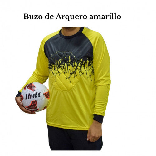 CR-009 BUZO DE ARQUERO AMARILLO