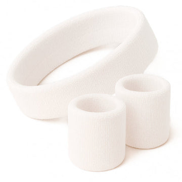 CR-502 SET DE BANDAS PARA SUDOR BLANCO