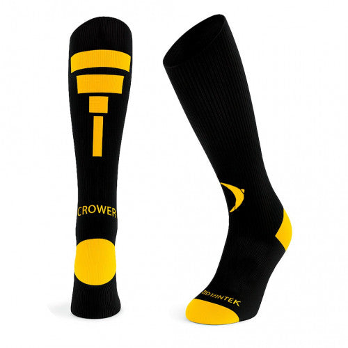 CR-062 MEDIA PROFESIONAL CROWER NEGRO / AMARILLO