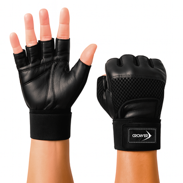CR-059 GUANTES DE GIMNASIO RIO DAMA NEGRO CR-058