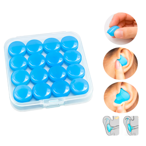 TAPONES DE OIDOS EN SILICONA CAJA x16 UNDS