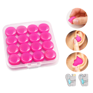 TAPONES DE OIDOS EN SILICONA CAJA x16 UNDS