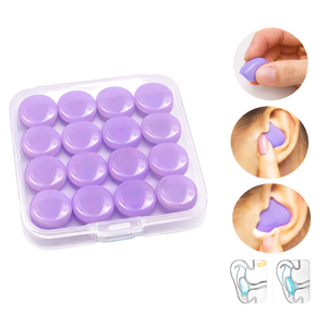 TAPONES DE OIDOS EN SILICONA CAJA x16 UNDS