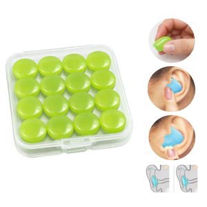 TAPONES DE OIDOS EN SILICONA CAJA x16 UNDS