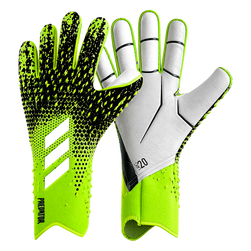 GUANTES DE ARQUERO PROFESIONAL VERDE/NEGRO