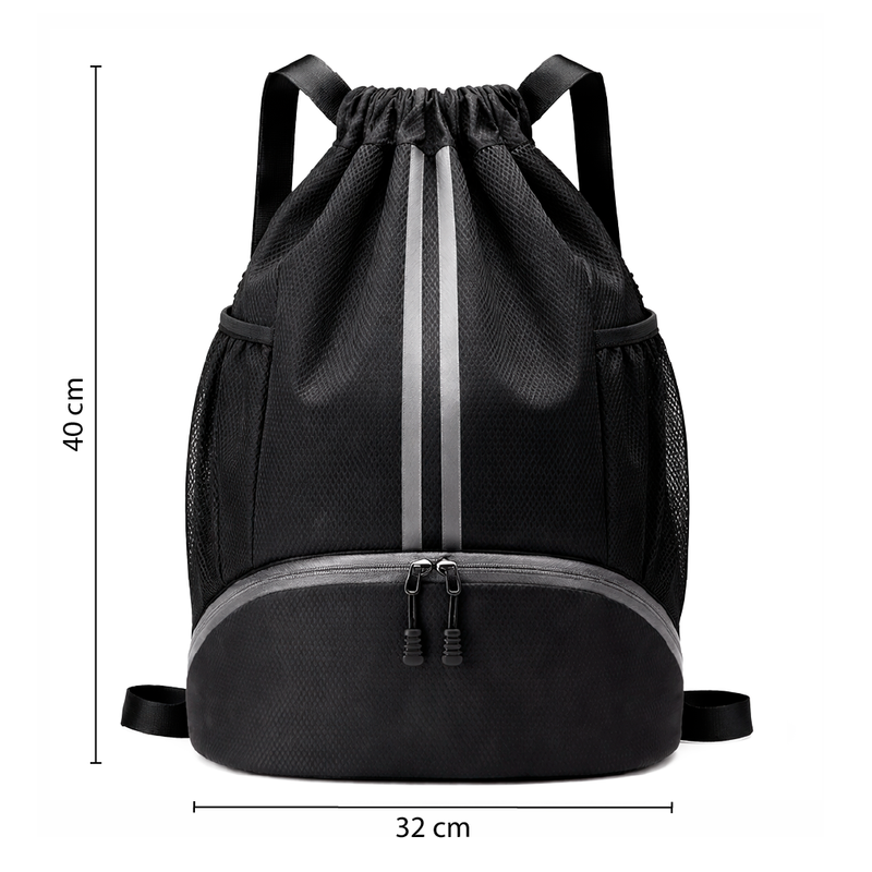 BOLSO RESISTENTE AL AGUA NEGRO