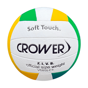 CR-137 BALON DE VOLEIBOL #65-67 CM VERDE / AMARILLO