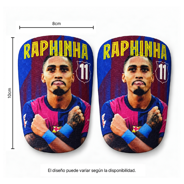 CANILLERAS DE JUGADORES PARA NIÑOS