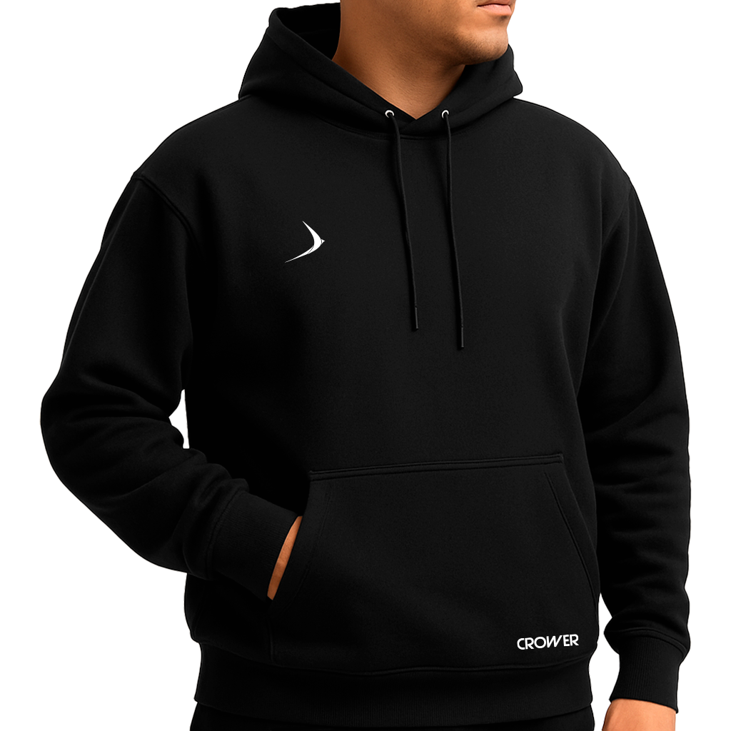 BUZO UNISEX CERRADO EN ALGODON CROWER