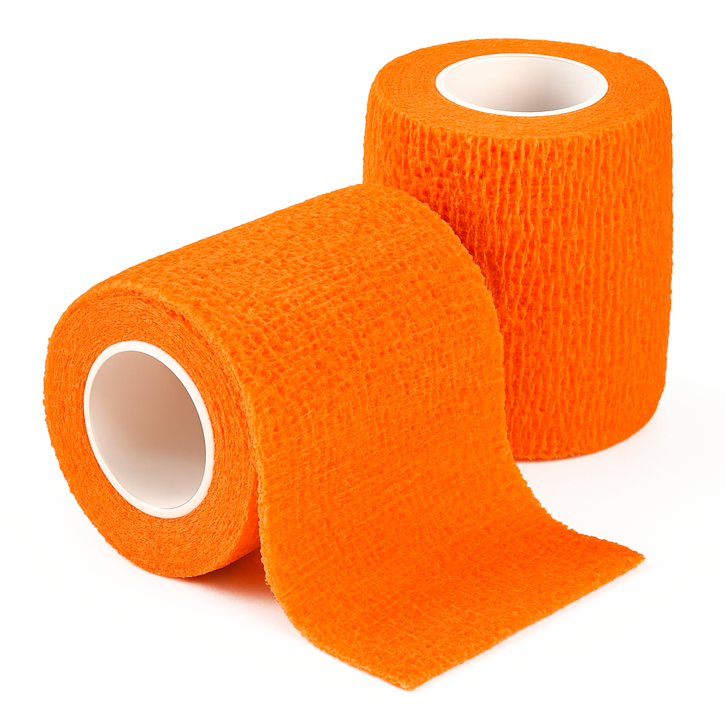 CR-400 TAPE O CINTA COHESIVA NARANJA
