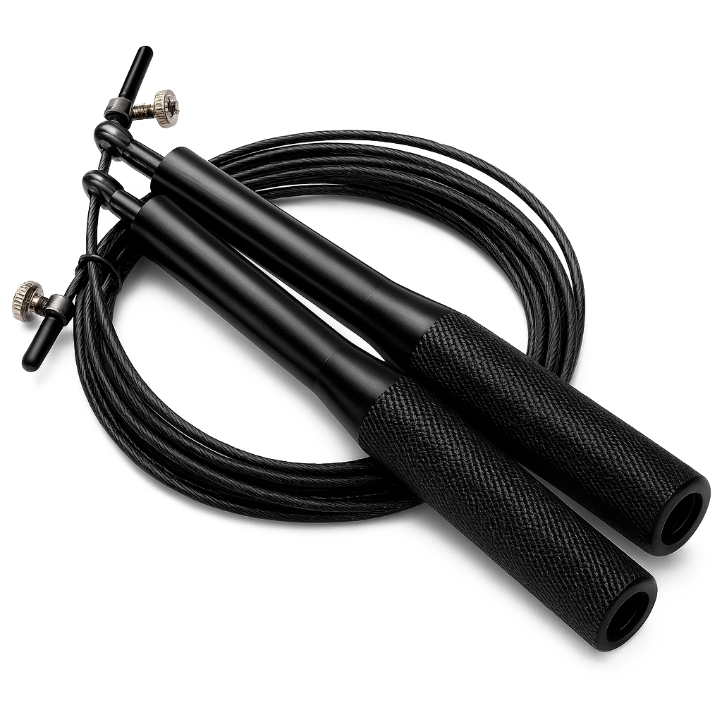 CR-434 LAZO DE SALTO EN ALUMINIO NEGRO