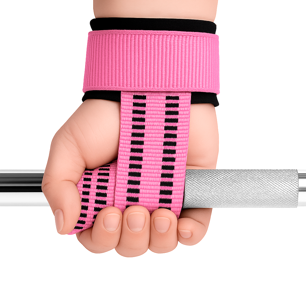 CR-459 STRAP CON MUÑEQUERA ROSADO