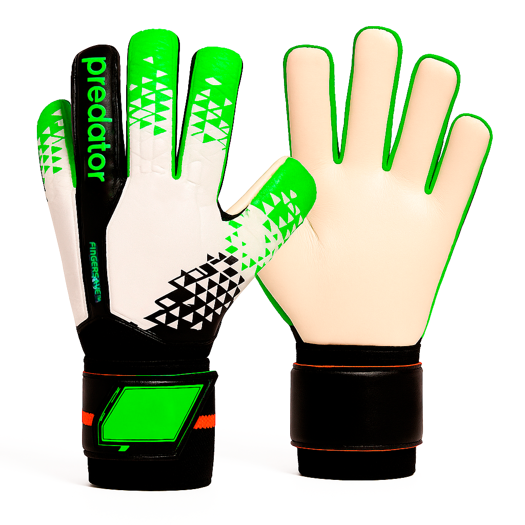 CR-497 GUANTES DE ARQUERO PREDATOR BLANCO / VERDE