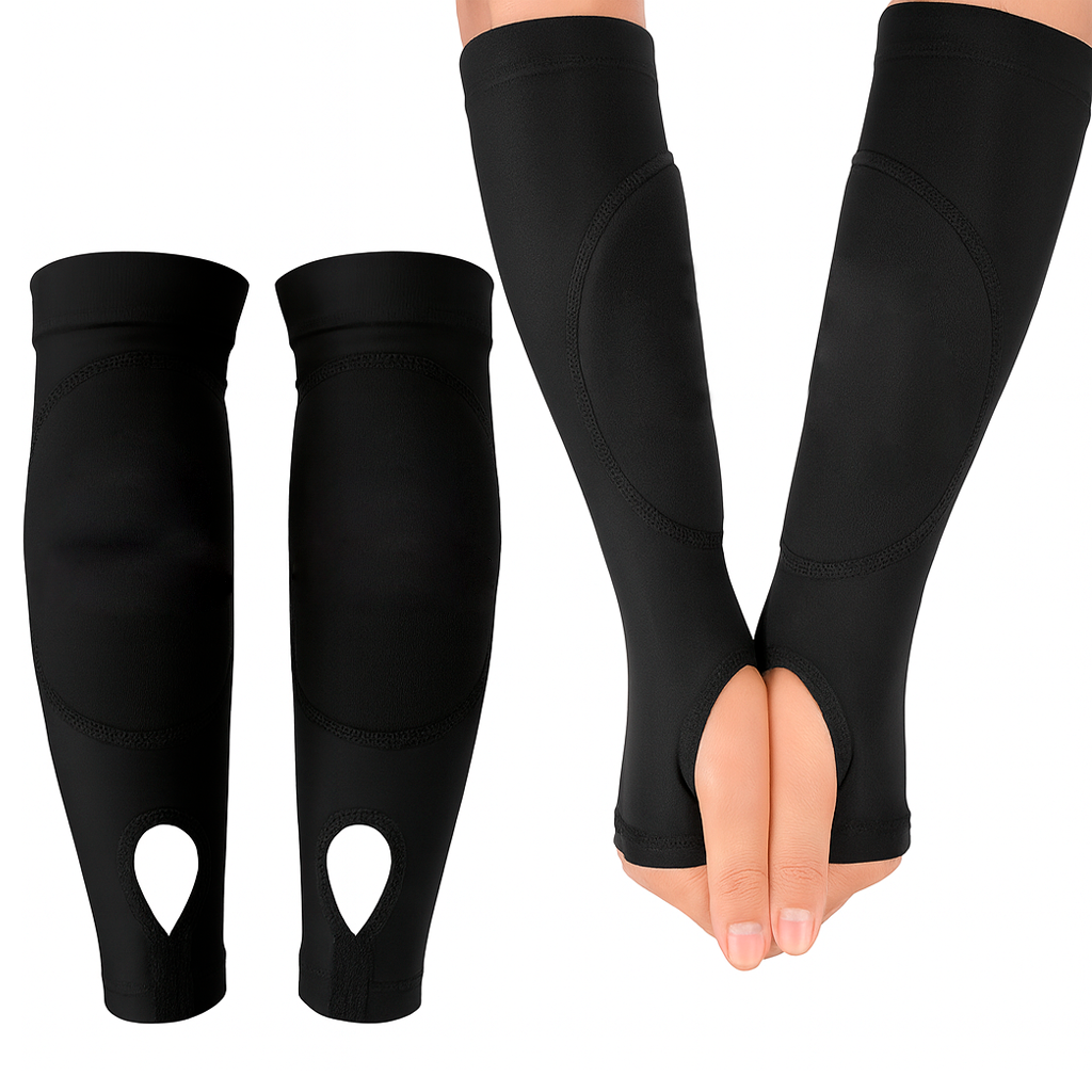 CR-547 MANGA PROTECTORA PARA VOLEIBOL NEGRO