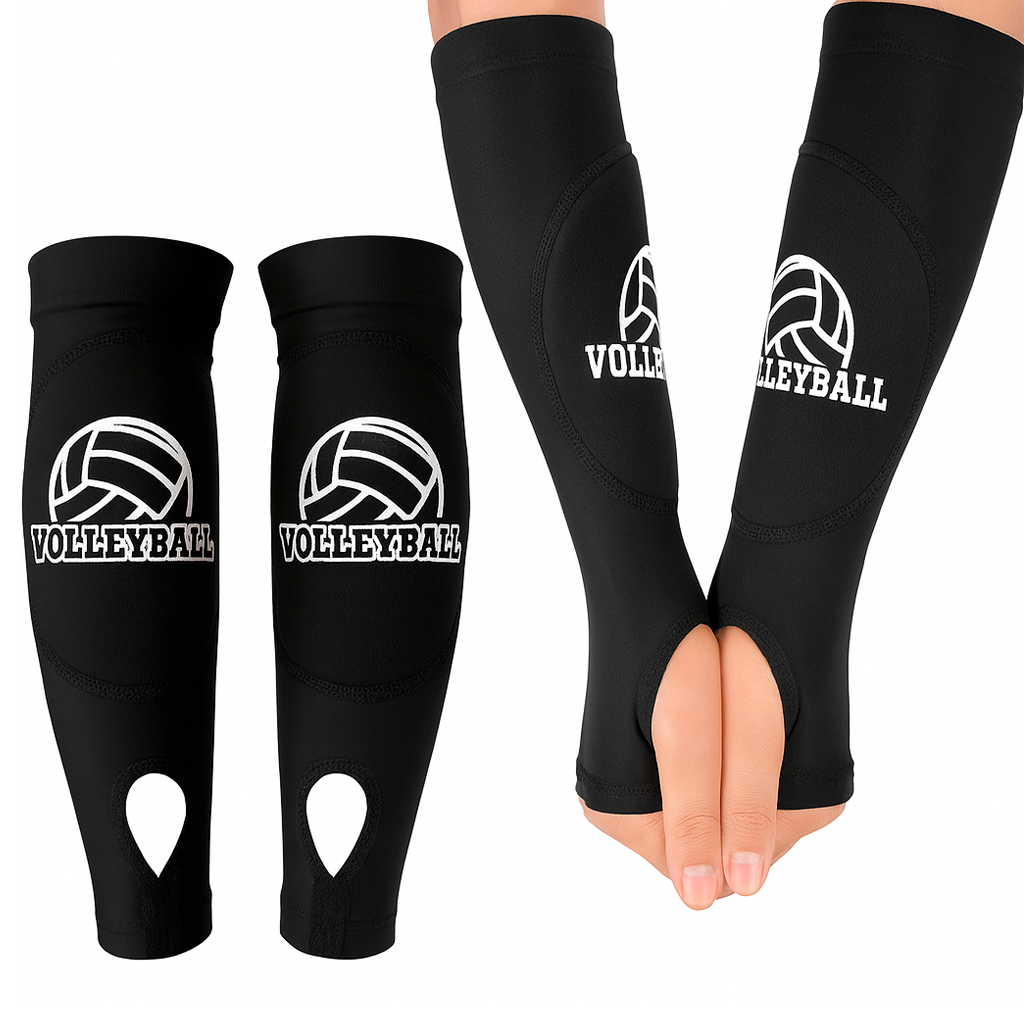 CR-571 MANGA PROTECTORA PARA VOLEIBOL NEGRO