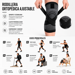 RODILLERA ORTOPEDICA AJUSTABLE