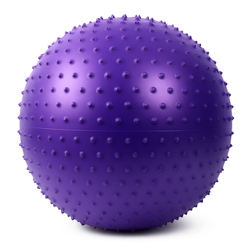 CR-603 BALON PILATES CON PUAS MORADO