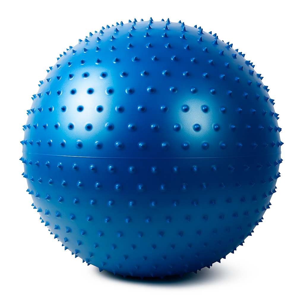 CR-603 BALON PILATES CON PUAS AZUL