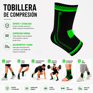TOBILLERA DE COMPRESIÓN