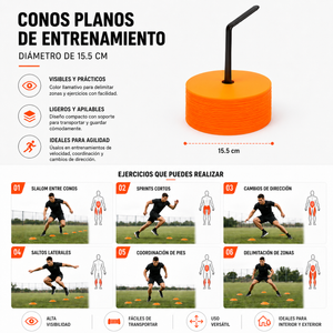DISCO PLANO DE ENTRENAMIENTO 15.5 CM