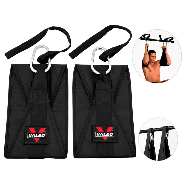 CORREAS COLGANTES PARA ABDOMINALES DE LEVANTAMIENTO