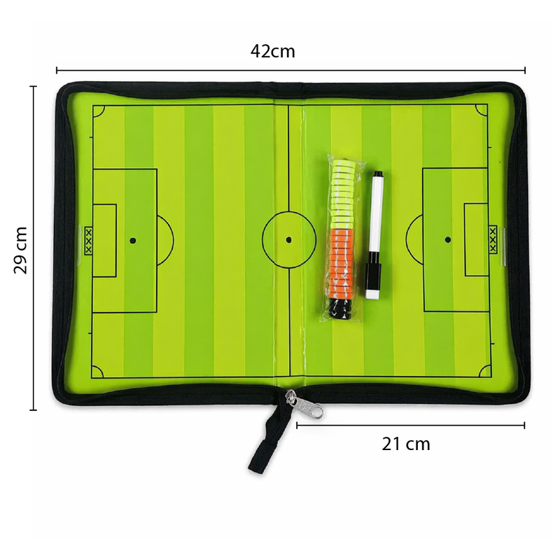 TABLERO ESTRATEGICO FÚTBOL 42x29 CM