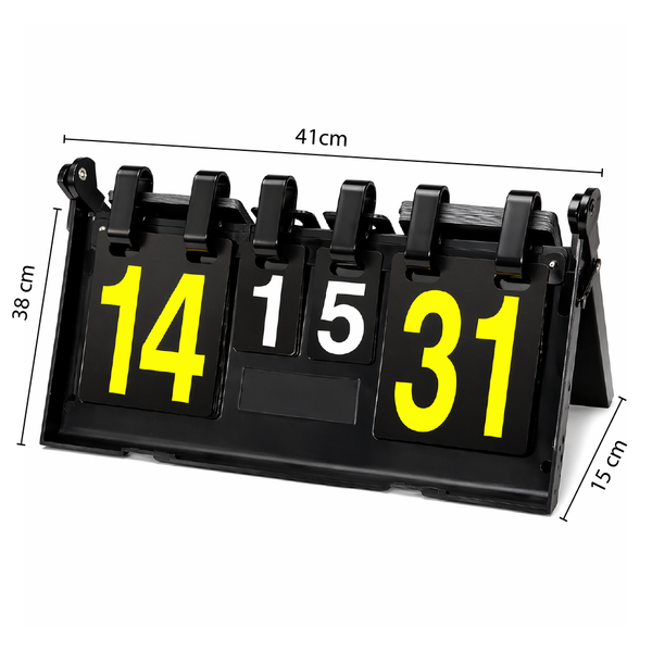 TABLERO DE PUNTUACIÓN MULTIDEPORTES 41x38x15 CM