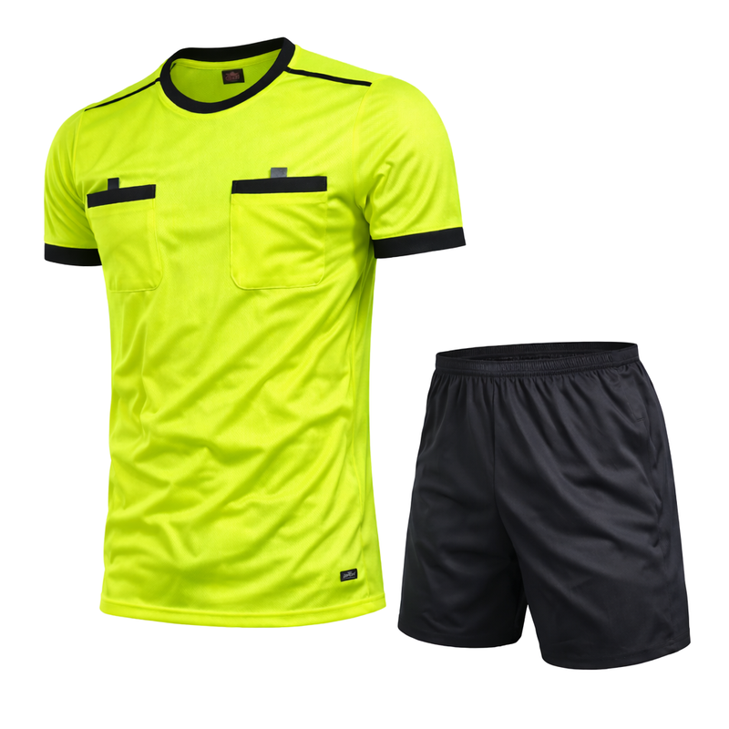CONJUNTO DE ARBITRO VERDE LIMÓN