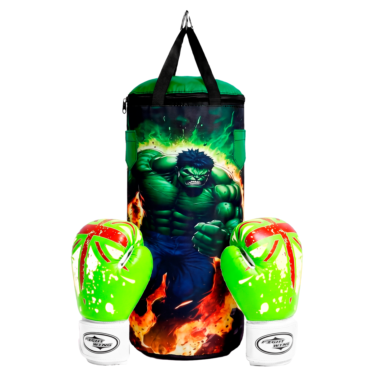 KIT DE BOXEO INFANTIL DE HULK