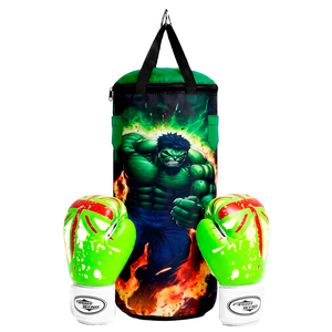 KIT DE BOXEO INFANTIL DE HULK