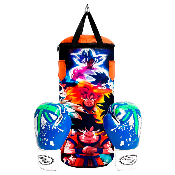 KIT DE BOXEO INFANTIL DE DRAGON BALL SUPER