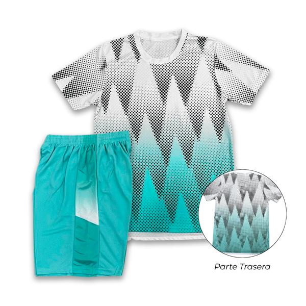 UNIFORME PERSONALIZABLE DIGITAL AQUA