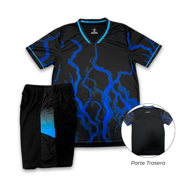 UNIFORME PERSONALIZABLE BLUE FLAME