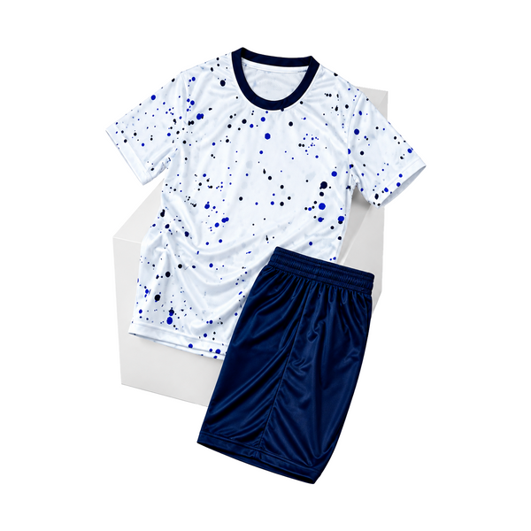 UNIFORME PERSONALIZABLE SPLASH BLUE DAMA